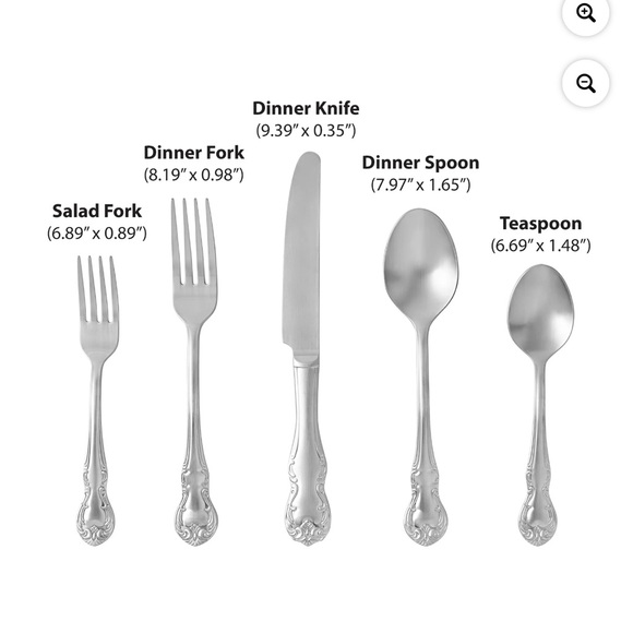 Pioneer Woman Agatha Flatware Silverware Set Service for 4 Stainless Steel New - Picture 5 of 8